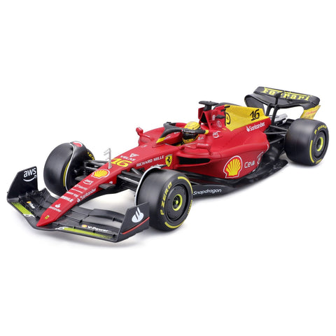 Scuderia Ferrari F1-75 Charles Leclerc With Helmet 2022 Monza Livery 1:18