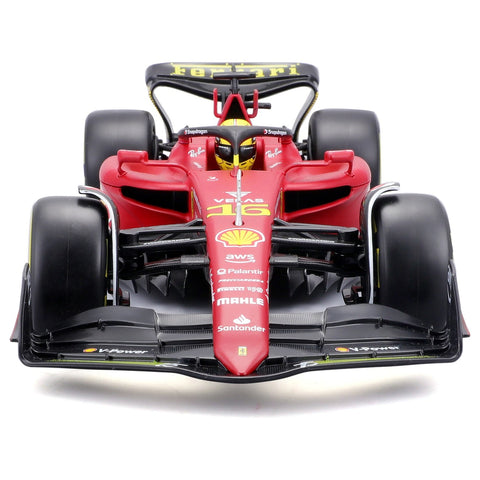Scuderia Ferrari F1-75 Charles Leclerc With Helmet 2022 Monza Livery 1:18
