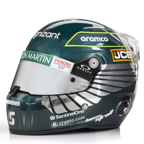 Lance Stroll Mini Helmet 2023