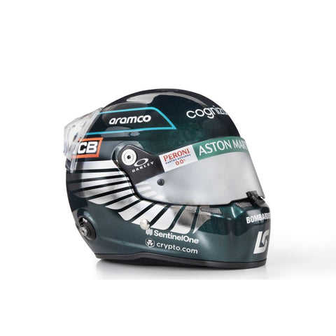 Lance Stroll Mini Helmet 2023