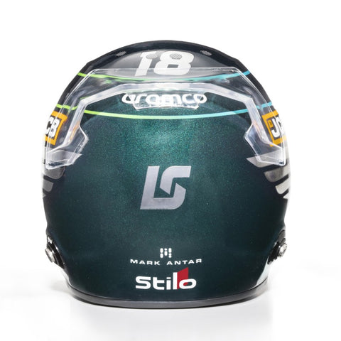 Lance Stroll Mini Helmet 2023