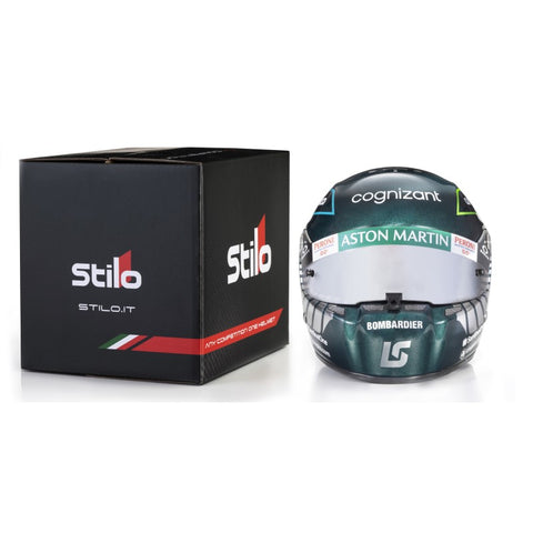 Lance Stroll Mini Helmet 2023