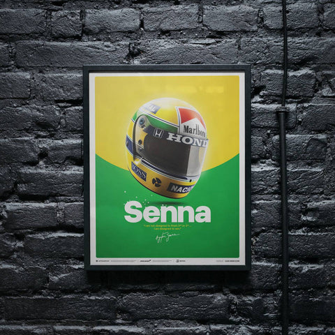 McLaren MP4/4 - Ayrton Senna - Helmet - 35th Anniversary - 1988