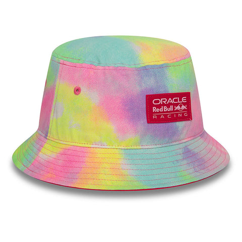 Red Bull Racing Tie Dye Denim Multi Bucket Hat